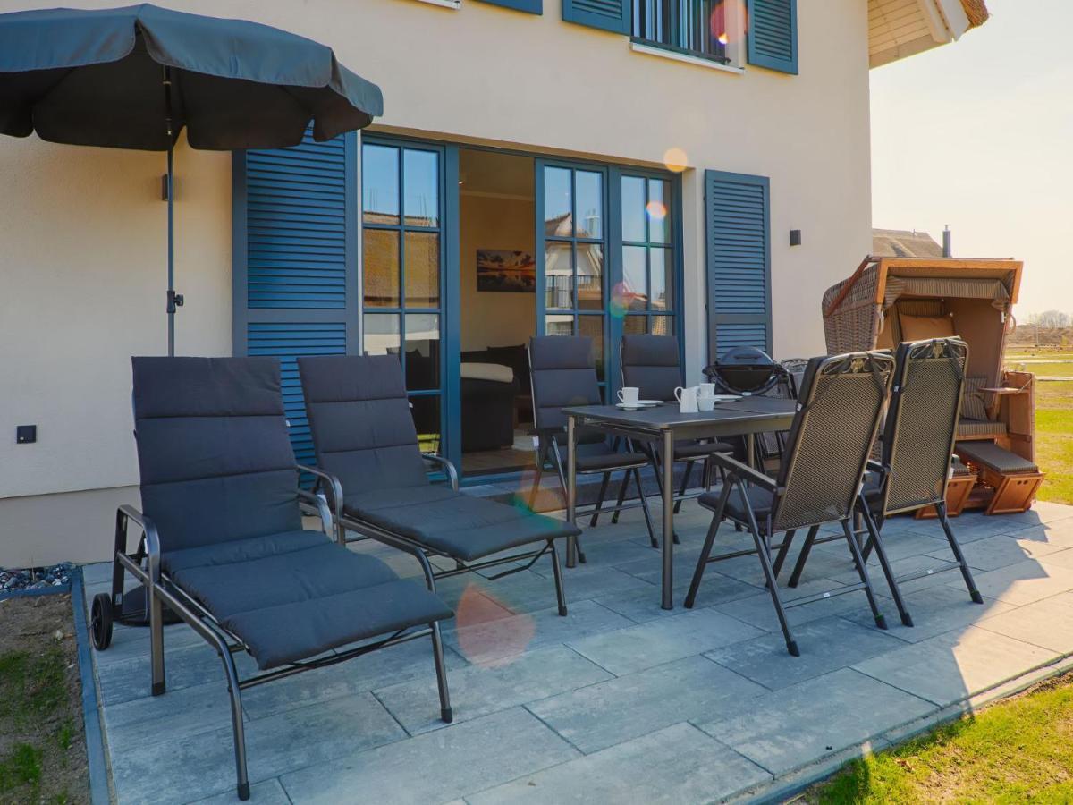 Reetland Am Meer - Luxus Reetdachvilla Mit 3 Schlafzimmern, Sauna Und Kamin F18 Dranske Zewnętrze zdjęcie